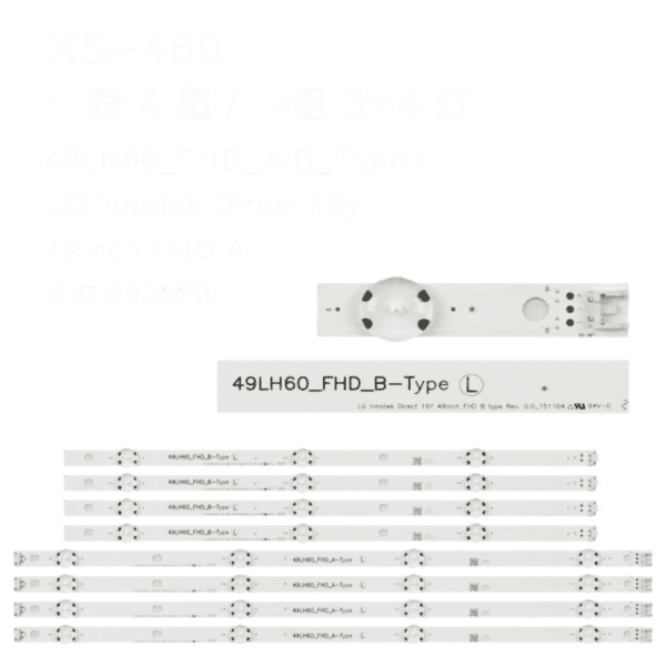 Barete Lg 49Lh6047, 49Lh630V, 49Lw540S, 49Lh60_Fhd_A-Type + B-Type , Cod111